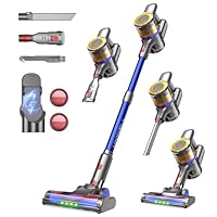UNINELL HOME Cordless Vacuum Cleaner, 45,000Pa/450W Stick Vacuum Cleaners for Home, 60 Mins Runtime, Self-Standing, Detachable Battery, Anti-Tangle Brush, Lightweight Wireless Vacuum for Pet Hair