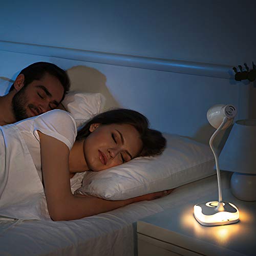 1 Gooseneck+Adjustable+Brightness+Rechargeable+Eye+Caring
