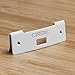 10 Vertical Blind Vane Repair Clips (10, White)