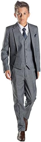 Paisley of London, Philip Suit, Boys Formal Occasion Suit, Kids Slim-Fit Suit, X-Large - 20