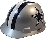 MSA NFL Safety Hard Hats with Staz On Suspension - Dallas Cowboys Hard Hats