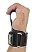 Cobra Grips PRO Weight Lifting Gloves Heavy Duty Straps Alternative Power Lifting Hooks Best for Deadlifts Wrist Wraps Support Bodybuilding (PRO Model for Men One Size, Black Rubber V2)
