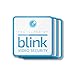 Protected by Blink Video Security Window Decals, Pack of 3 primary