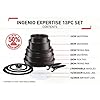 Tefal-L6509042-Ingenio-Expertise-Non-Stick-Induction-Expertise-Cookware-Set-13-Pieces-Black Tefal Ingenio Expertise Pots & Pans Set, 13 Pieces, Stackable, Removable Handle, Space Saving, Non-Stick, Induction…
