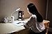 Rechargeable Battery Powered Reading Book Light for Bed, LED Dimmable Adjustable Desk Table Lamp USB Charging Port for Kids Study Bedroom Bedside Nightstand Headboard Lantern, Nursery Night Lamp