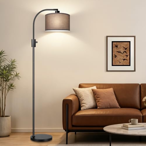 Nintiue Dimmable LED Arc Floor Lamp