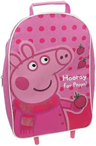Peppa Pig PEPPA001174 - Mochila con Ruedas Infantil, Color Rosa: Amazon