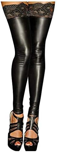 KaloryWee Lingerie Fashion Women Sexy Leather Lingerie Bandage Bodysuit Nighterdres Nightgown