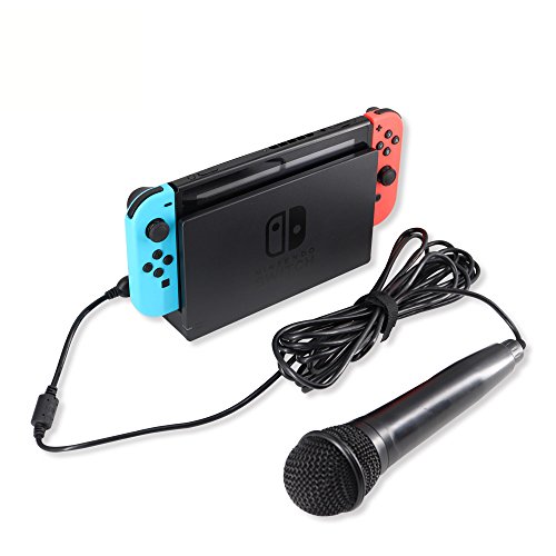 J&TOP Wired USB Microphone for Nintendo Switch