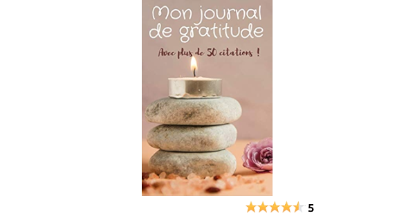Journal De Gratitude Journal De Gratitude Avec 50 Citations French Edition Printings Creative Joyful Amazon Com Books