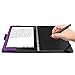NFILAND Yoga Book Case, Folio Premium PU Leather Stand Cover for Yoga Book 2-in-1 10.1-Inch Tablet (Android and Windows Version) -Purple
