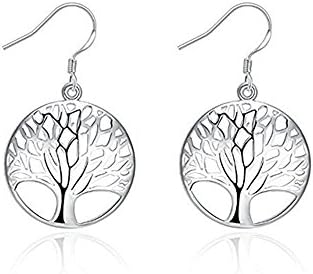925 Sterling Silver Tree of life earrings