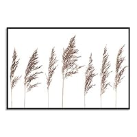 Framed Canvas Wall Art Wheat Canvas Prints Home Artwork Decoration for Living Room,Bedroom - 16x24 inches