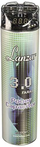 Lanzar LQ30CAP Contaq 3.0 Farad 12 Volt  Power Capacitor
