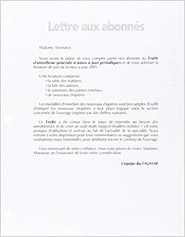 Mise A Jour N 2 2003 Traite D Anesthesie Generale Amazon De Dalens B Fremdsprachige Bucher