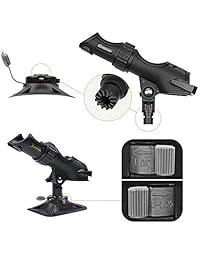 Hitorhike   Soporte para caña de pescar universal con soporte para caña de pescar Kayak de 360 grados