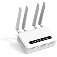 GL-X2000(Spitz Plus) Cellular Gateway 4G LTE Router for Home, RV, Road trips, Offices, CAT 12, Wifi 6 Router, Detachable Antennas, Dual-SIM, T-Mobile & AT&T IoT Certified, OpenVPN, WireGuard (NA Only)
