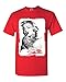 shop4ever Marilyn Tattoo T-Shirt Medium Red