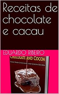 Livro Receitas de chocolate e cacau