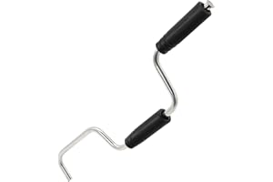 QZATTCAEN Stainless Steel Strap Winder for Flatbed Truck Roller for Winding Winder Cargo Trailer Winding Tool for Flat Bed Winch Winder for Winch Straps,1 Pack