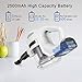 MOOSOO Cordless Vacuum Cleaner 2-in-1 Strong 15Kpa & LED Headlights & 8-cell battery Stick Vacuum