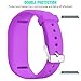 SKYLET Compatible Garmin Vivofit 3 & Vivofit JR/Vivofit JR.2 Bands, Soft Silicone Replacement Bands Compatible Vivofit 3/JR/JR.2 Accessories Bracelet with Secure Watch Buckle for Kids Women Men