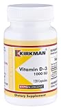Vitamin D-3 1000 IU - Hypoallergenic, 120 capsules