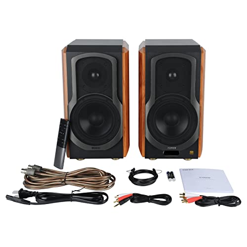 Edifier WiFi Audiophile Active Bookshelf 2.0 Speakers, Wireless HiFi