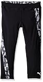 PUMA Big Girls' Active Legging Capri, PUMA Black, 16 (X-Large)