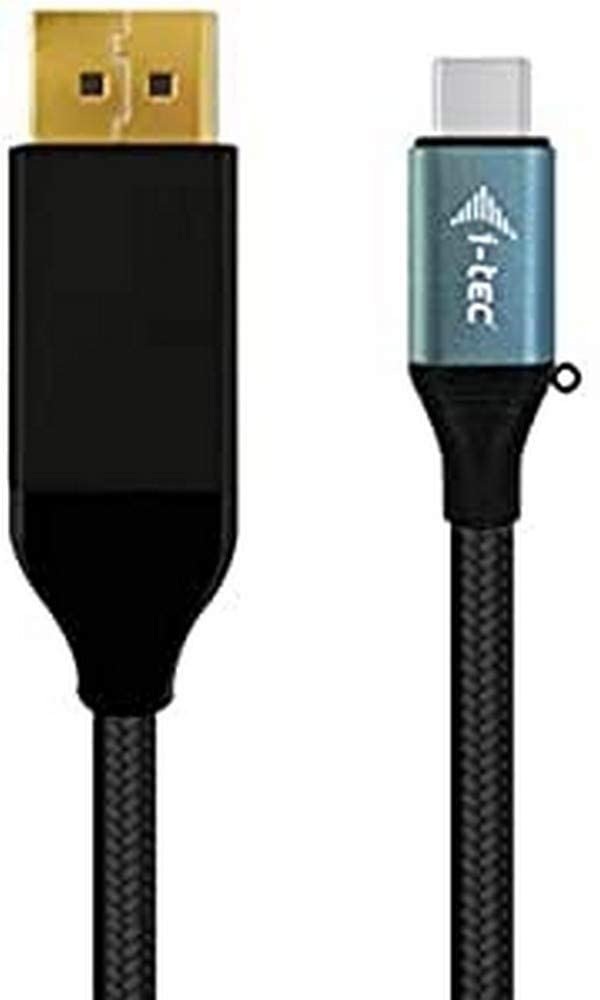 i-tec USB-C to DisplayPort 150cm Cable Video Adapter - 1x DisplayPort 4K/60Hz, for Windows, MacOS, Linux, Android