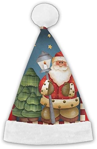 Chrihapy Asmlie Navidad Santa Claus Santa Hat Plush Christmas Hat Decorations For Kids And Adults Unique Gifts