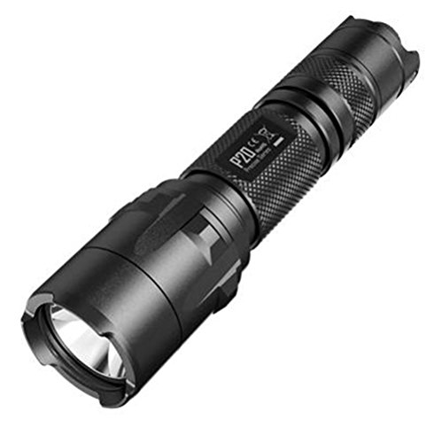 Nitecore p20 tactical strobe ready 800 lumens led flashlight, bla…