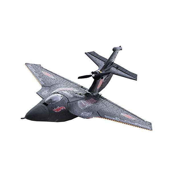 MAATCHH Fernbedienung Flugzeug 630mm Spannweite EPP Sea-Land-Air 3 in 1 Plus RC Flugzeug RC Boot RC Car KIT/PNP Schwarz…