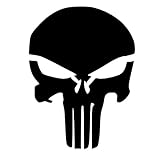 Pack of 3 Punisher Skull Stencils Made from 4 Ply Mat Board 11x14, 8x10, 5x7