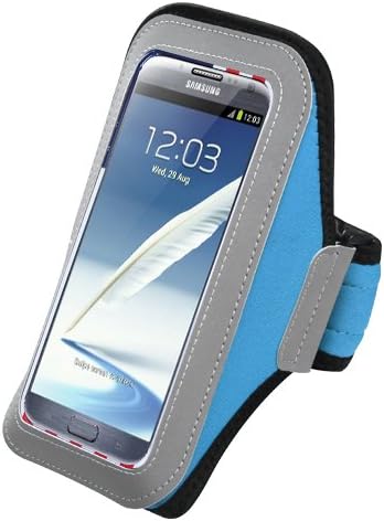 Supreme Workout Armband for ZTE Nubia Z11 Mini / Axon Mini / Blade D6 / Apex 3 / Qlux / Obsidian / Sonata / Overture / Maven / Grand / Nubia (Light Blue)