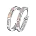 925 Sterling Silver Women's Hoop Earring,White and Blue Earring For You choose Perfect Match