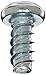 Small Parts 0304LTP Steel Thread Rolling Screw for Plastic, Zinc Plated, Pan Head, Star Drive, #3-24 Thread Size, 1/4
