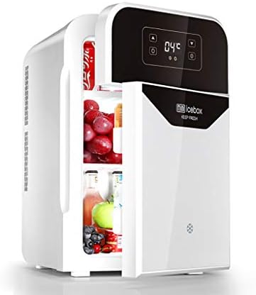 Mini Fridge Silent 22L Cooler and Warmer 12V/220V for car, home/for Car refrigerator, Portable Cool Box for Travel Cool Box small fridges