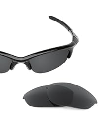 Revant Polarized Replacement Lenses for Oakley Half Jacket Stealth Black