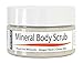 Dead Sea Salt Scrub By Derma-nu - Exfoliate Face, Body & Hands - Body Scrub Cleanses, Detoxifies and Mineralizes - Leaves Skin Soft and Smooth. 8oz