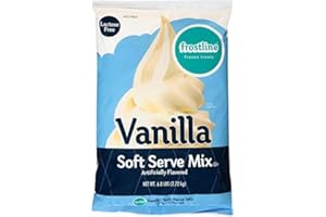 BUTO Frostline Mix Lactose Free Vanilla Soft Serve, 6 Pounds (Pack of 6)