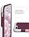 iPhone 7 Plus Case, GOSHELL Ultra Hybrid Impact 3 Color Shockproof Anti-Scratch Protective Bumper Case Flexible Slim Fit Durable Soft TPU & Hard PC Cover for Apple iPhone 7 Plus(5.5 Inch) - Wine Red