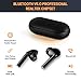 Bluetooth Earbuds, Wireless Headphones Bluetooth V5.0, Auto Pairing Mini Earbuds with Mic, HD Stereo in-Ear Noise Canceling Headphones with Charger Case, Bluetooth Earphones for Android iOS Windows