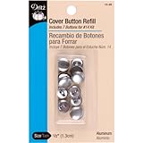Dritz Cover Button Refill Size 20 7 pc-1/2