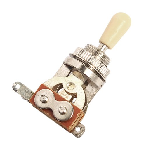image for Kmise A0046 3 Way Toggle Switch Chrome for Electric Guitar