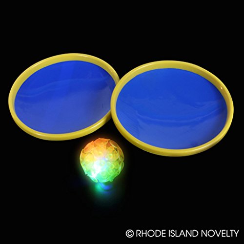 3 Piece Light Up Suction Cup Mitt & Ball Game