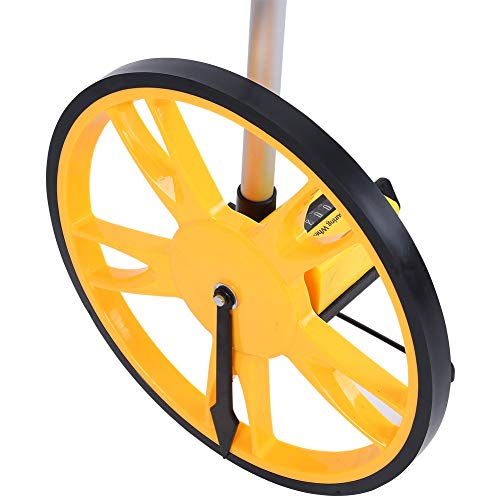 Distance Measuring Wheel,Foldable Mechanical Distance Measuring Wheel Measure Road Land Builders Workers