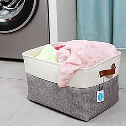 Casaphoria 3Pcs Collapsible Cube Fabric Storage