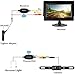 DohonesBest Wireless Backup Camera and 4.3 inch Monitor Kit for Car/RV/SUV/Van IP68 Waterproof 135° Viewing Angle 7 LED IR Night Vision Rear View Camera Reverse Guide Lines