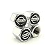 iDoood Metal Tire Stem Valve Caps for Nissan